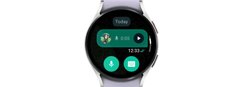 Imagem de: WhatsApp para smartwatch é lançado com suporte total