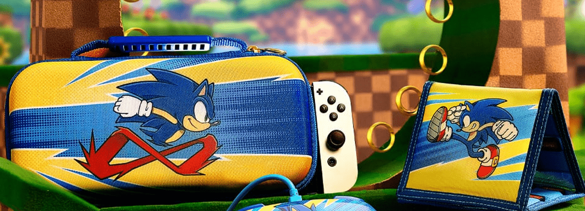 Imagem de: PowerA lança novos acessórios do Sonic para Nintendo Switch e Xbox