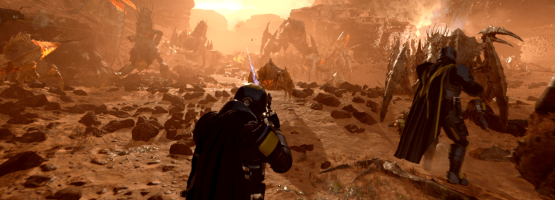 Imagem de: Helldivers 2 para PC e PS5 é adiado para fevereiro de 2024