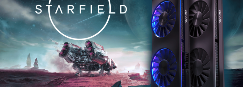 Imagem de: Novo driver Intel Arc corrige a maioria dos bugs que afetam Starfield