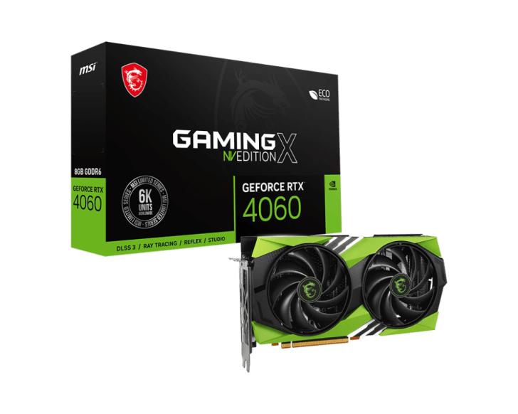 MSI GeForce RTX 4060 Gaming X NV Edition Limited