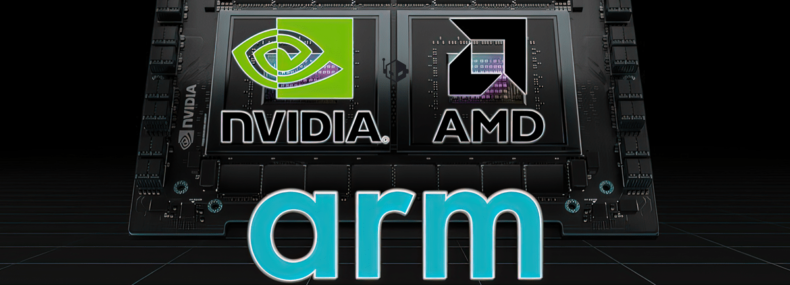 Imagem de: NVIDIA e AMD planejam lançar CPUs ARM para competir com Intel e Apple até 2025