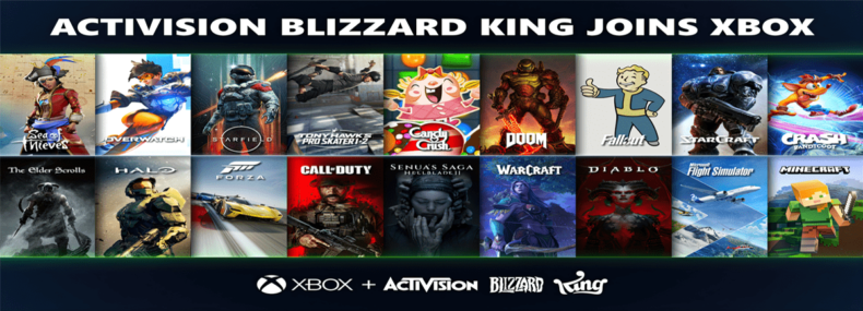 Imagem de: Game Pass só receberá jogos da Activision Blizzard a partir de 2024