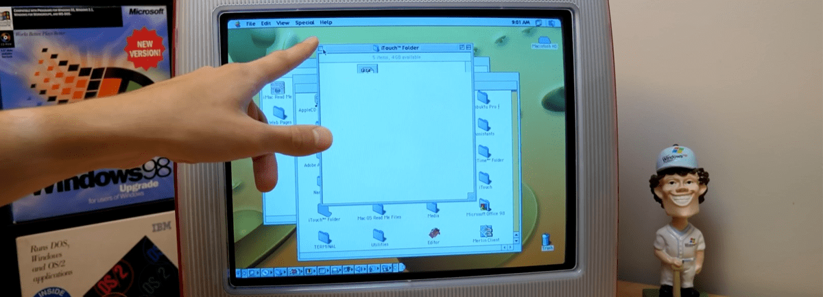 Imagem de: iMac com tela sensível ao toque existia em 1999, mas a Apple nunca lançou