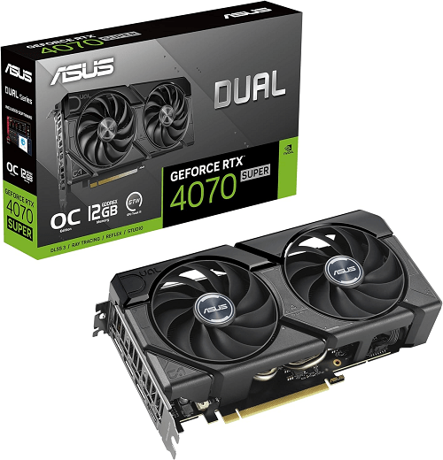 ASUS GeForce RTX 4070 SUPER 12 GB NVIDIA GPU