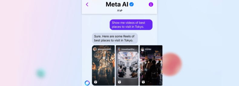 Imagem de: Meta AI chega ao WhatsApp, Messenger e Instagram com muitas funcionalidades