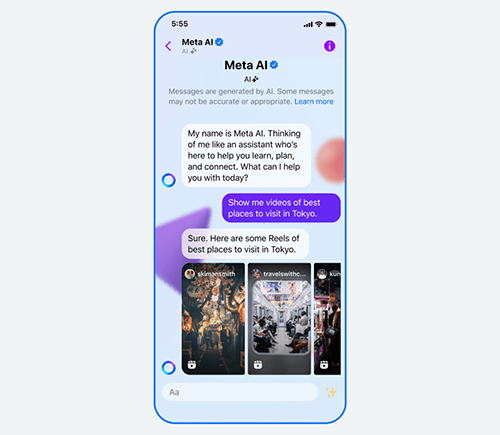 Meta AI Reels