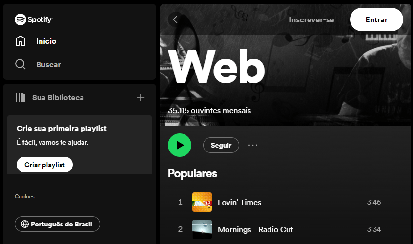 Spotify Web App