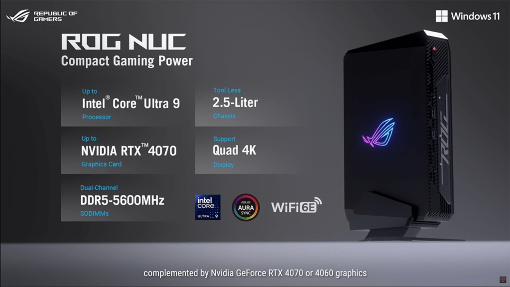 ASUS ROG NUC 2024