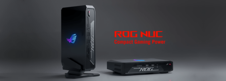 Imagem de: ASUS lança Mini PC ROG NUC com CPU Intel Core Ultra e GPU RTX 4070