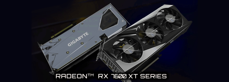 Imagem de: Gigabyte lista GPU AMD Radeon RX 7600 XT de 16 GB