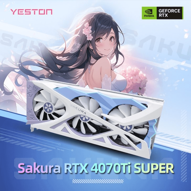 RTX 4070 SUPER Sakura