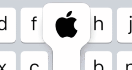 Símbolo da Apple no Teclado