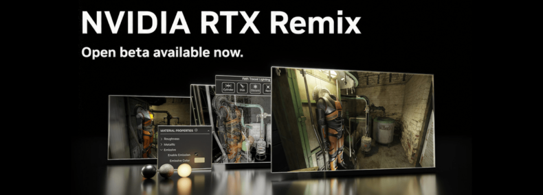 Imagem de: NVIDIA atualiza kit de ferramentas RTX Remix com novos recursos