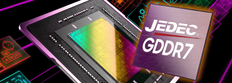 Imagem de: JEDEC lança memória GDDR7 em parceria com AMD e NVIDIA