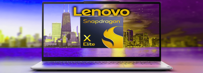 Notebook Lenovo com Snapdragon X Elite