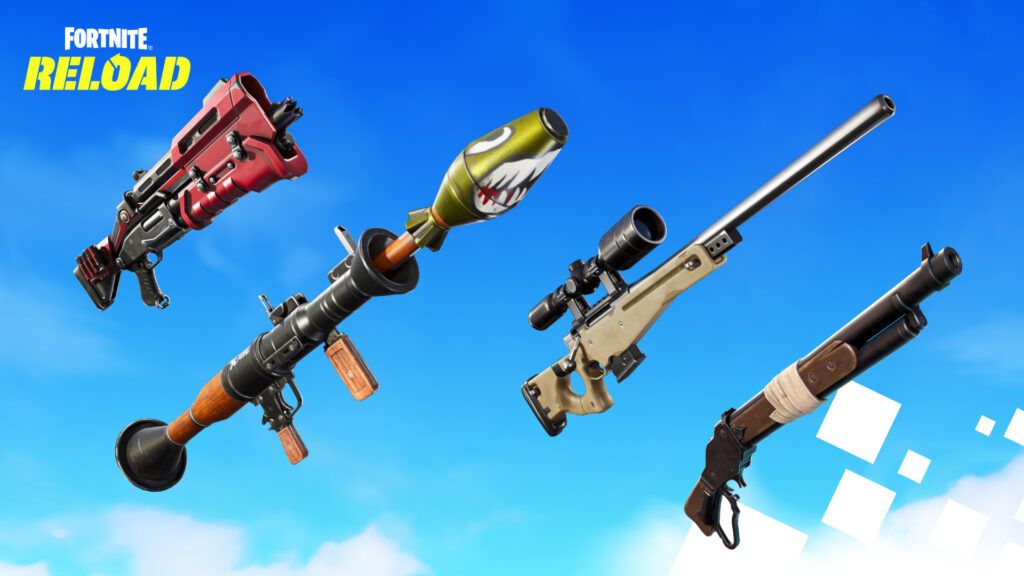 Fortnite Reload: Itens de saque e armas