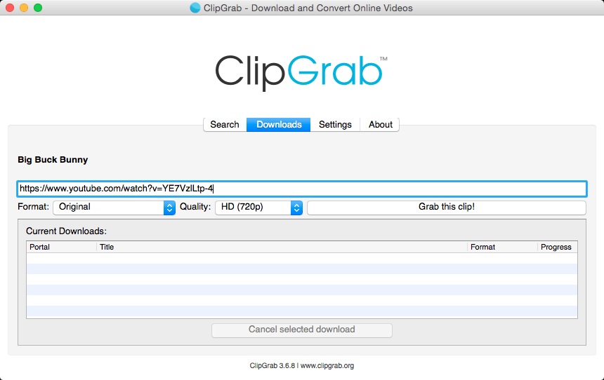 ClipGrab - MP3 Downloader