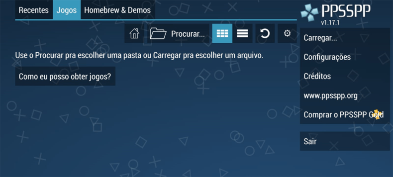 Jogos PPSSPP para Android