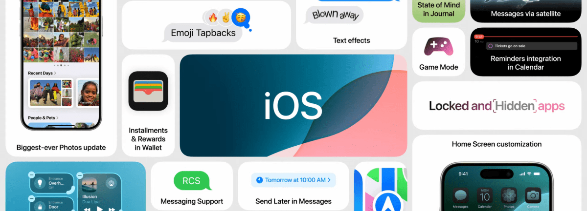 Imagem de: Apple anuncia iOS 18 com novo centro de controle, bloqueio de aplicativos e mais