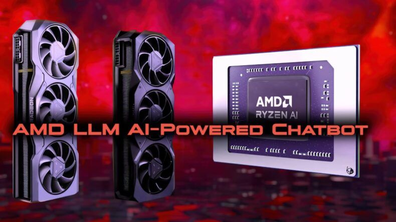 AMD Chatbot AI LLM Ryzen AI CPUs Radeon 7000 GPUs