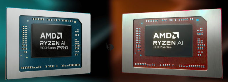 Imagem de: AMD Ryzen AI 9 HX 370 e Ryzen AI 7 PRO 360 são vistas em teste de benchmark