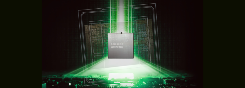 Imagem de: Samsung passa nos testes de qualificação HBM3E da NVIDIA