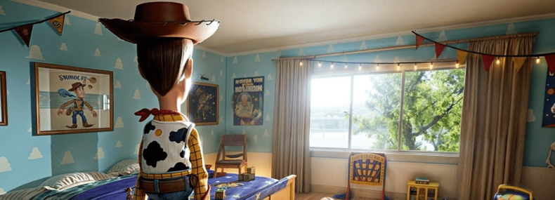 Imagem de: Conceito de Toy Story feito no UE 5 mostra como seria o jogo atualmente