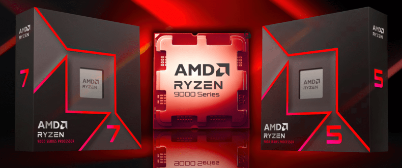 Imagem de: CPUs AMD Ryzen 9000 