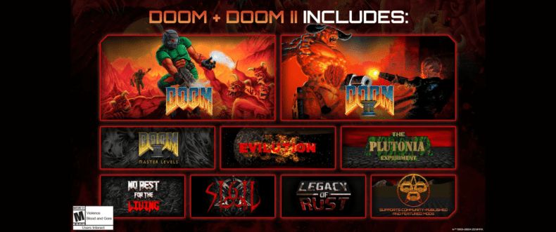 Imagem de: DOOM e DOOM II são relançados para consoles modernos e PC