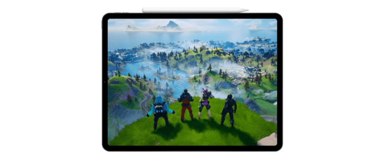 Imagem de: Usuário descobre como burlar bloqueio da Apple e rodar Fortnite em iPad