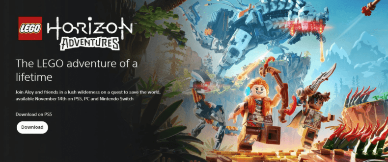 Imagem de: LEGO Horizon Adventures pode ser lançado em novembro