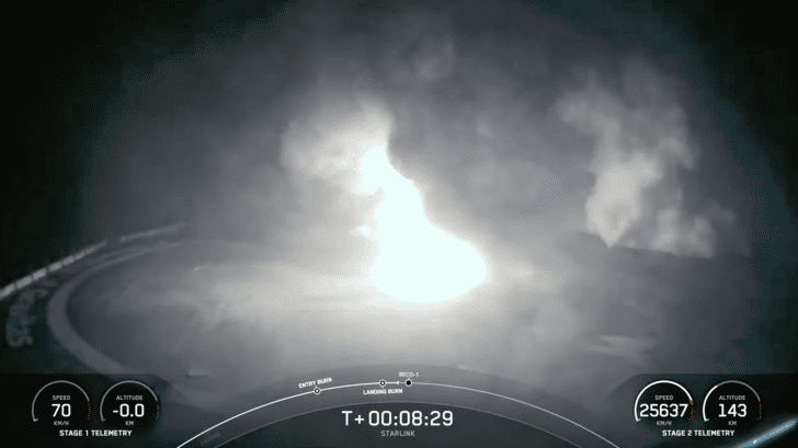 SPACEX FALCON 9 LANDING TIP