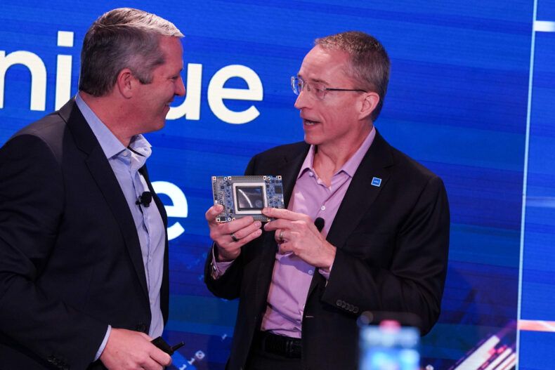 CEO da Intel e Christoph Schell