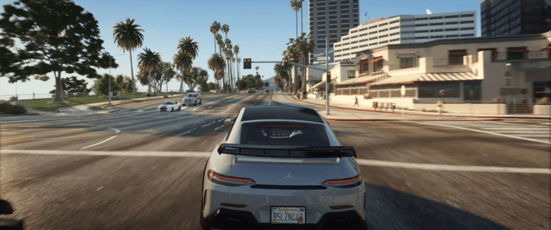 Imagem de: GTA V impressiona com mods de fotorrealismo em novo vídeo 8K