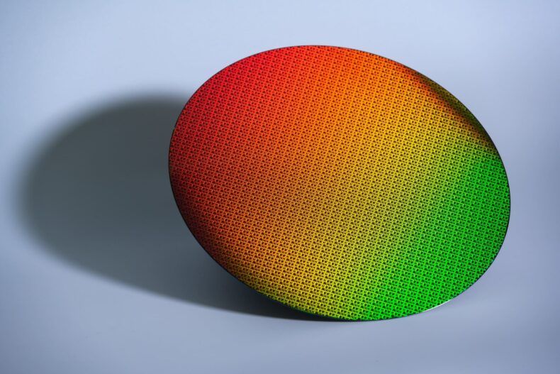 Intel 18A Wafer