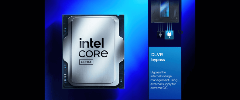 Imagem de: Intel desativa o DLVR Bypass em CPUs Core Ultra 200S