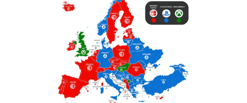 Imagem de: Vendas de jogos na Europa caem 29% em 2024