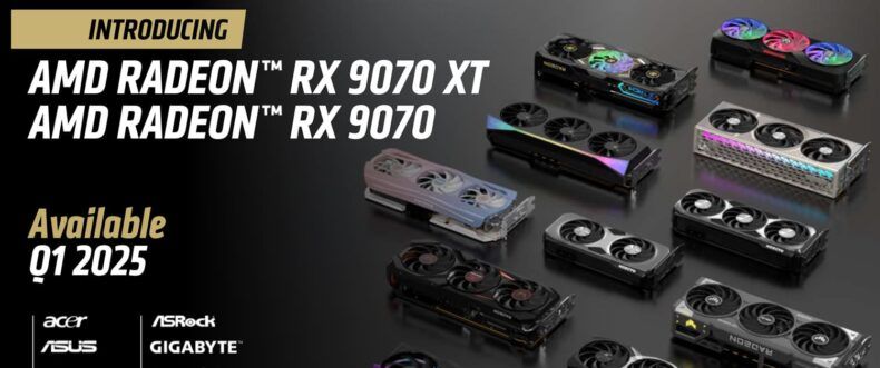 Imagem de: AMD anuncia GPUs Radeon RX 9070 e RX 9060 para concorrer com a RTX 4070 e 4060