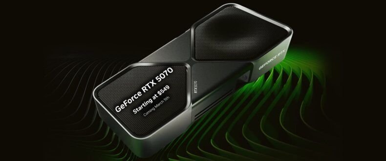 Imagem de: RTX 5070 mostrou ser até 20% mais rápida que a RTX 4070 em testes