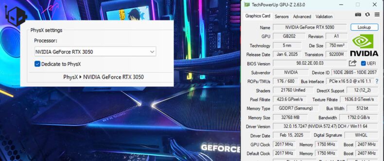 Imagem de: Como rodar jogos antigos com PhysX nas GPUs NVIDIA RTX 50