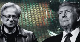 Jensen Huang e Donald Trump