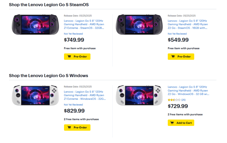 Legion Go S Best Buy