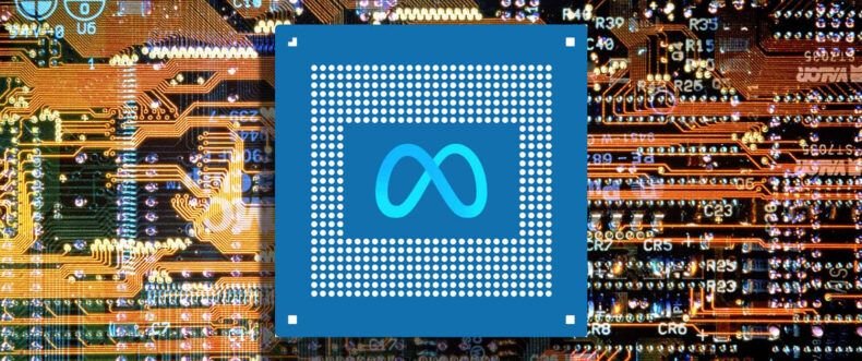Imagem de: Meta começa a testar seu próprio chip de IA