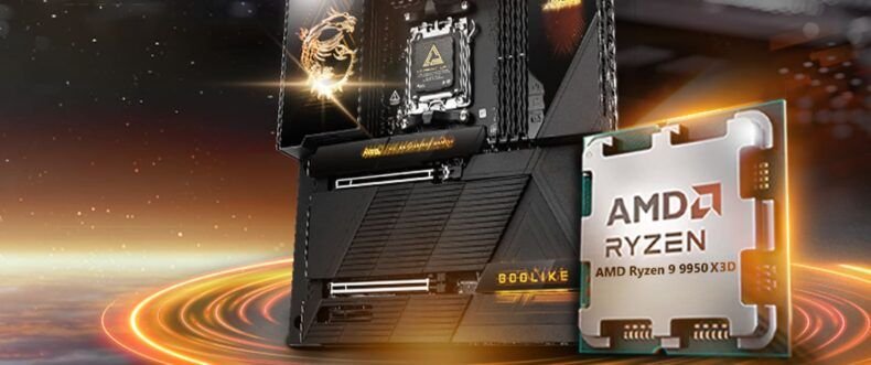 Imagem de: MSI mostra como melhorar o desempenho do Ryzen 9 9950X3D