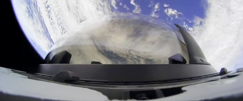 Imagem de: Crew Dragon chega a órbita polar marcando um novo capítulo na exploração espacial