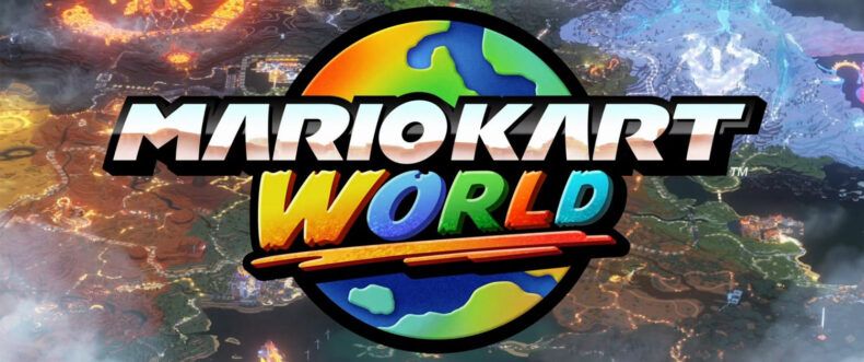 Imagem de: Mario Kart World é revelado como exclusivo do Nintendo Switch 2