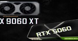 RX 9060 XT e RTX 5060