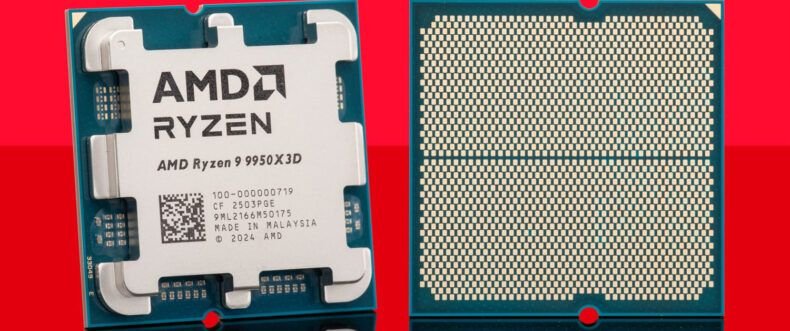 Imagem de: Ryzen 9 9950X3D morre após 9 dias de uso: O que está acontecendo?