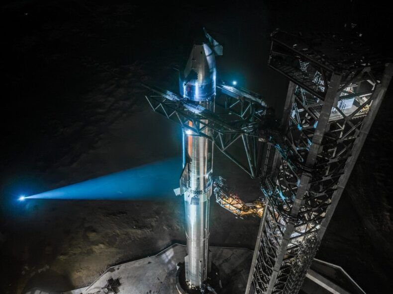 SPACEX STARSHIP FLIGHT 7 FULL STACK